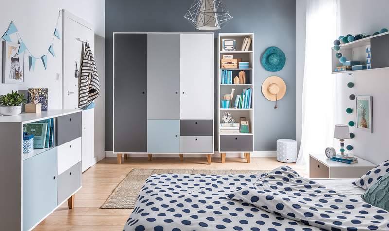 Bibliothèque étroite Concept