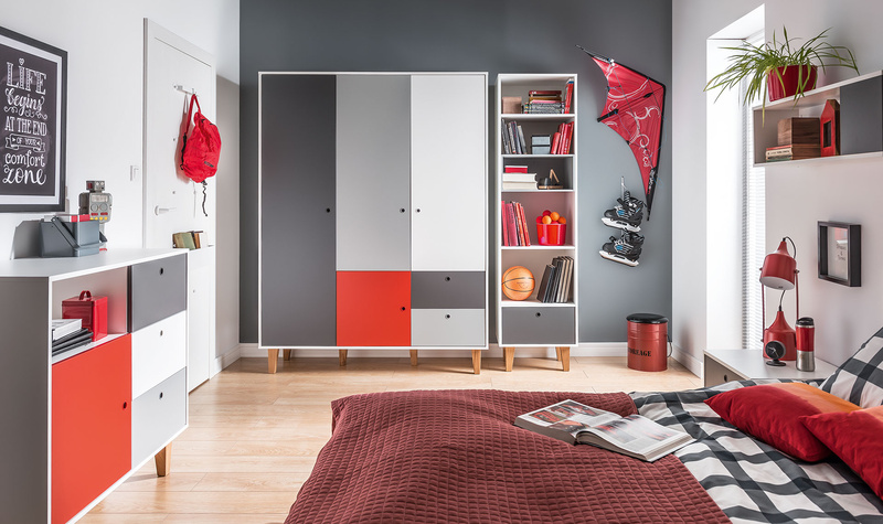 Bibliothèque étroite Concept