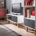 Bibliothèque étroite Concept