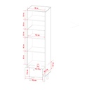 Bibliothèque étroite Concept