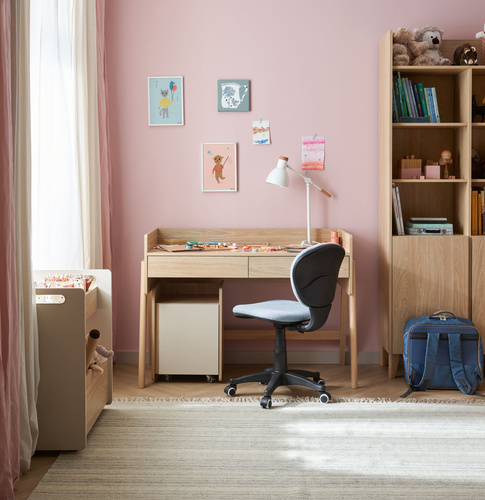 Bureau 120 Muve chêne/ chêne