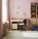 Bureau 120 Muve chêne/ chêne