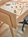 Bureau 120 Muve chêne/ chêne