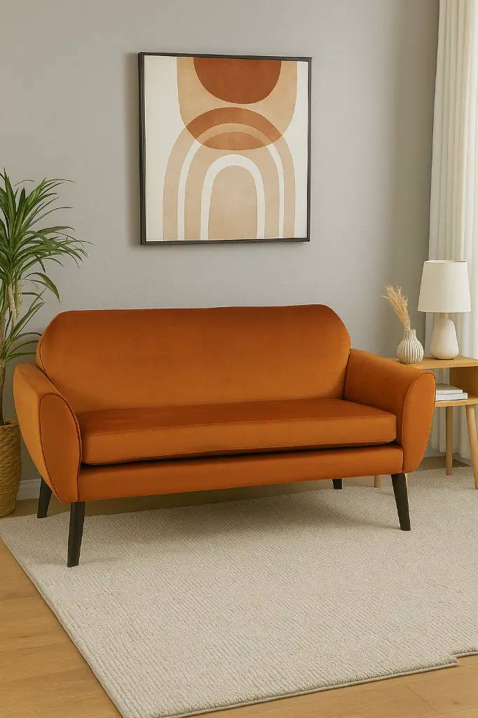 Coin salon scandinave chaleureux et moderne.webp