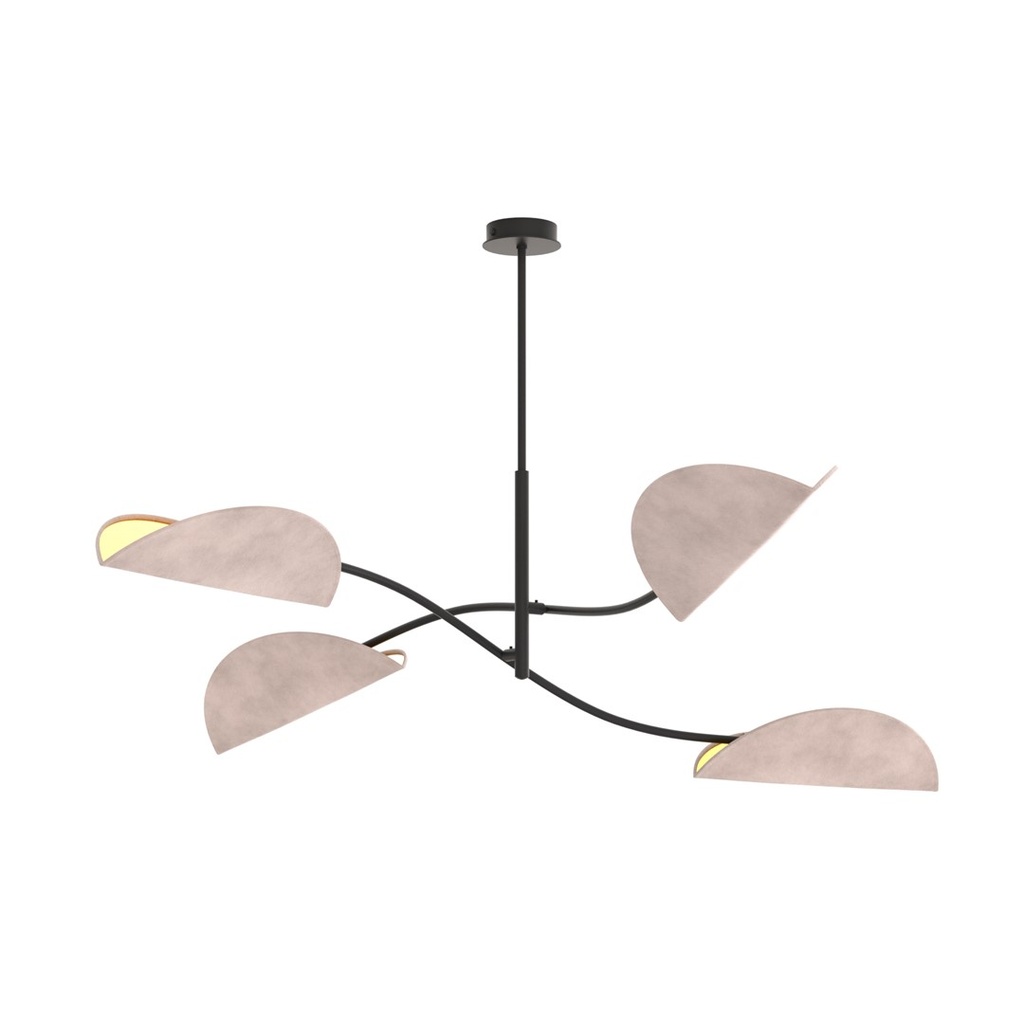 Plafonnier LOTUS 4 BL