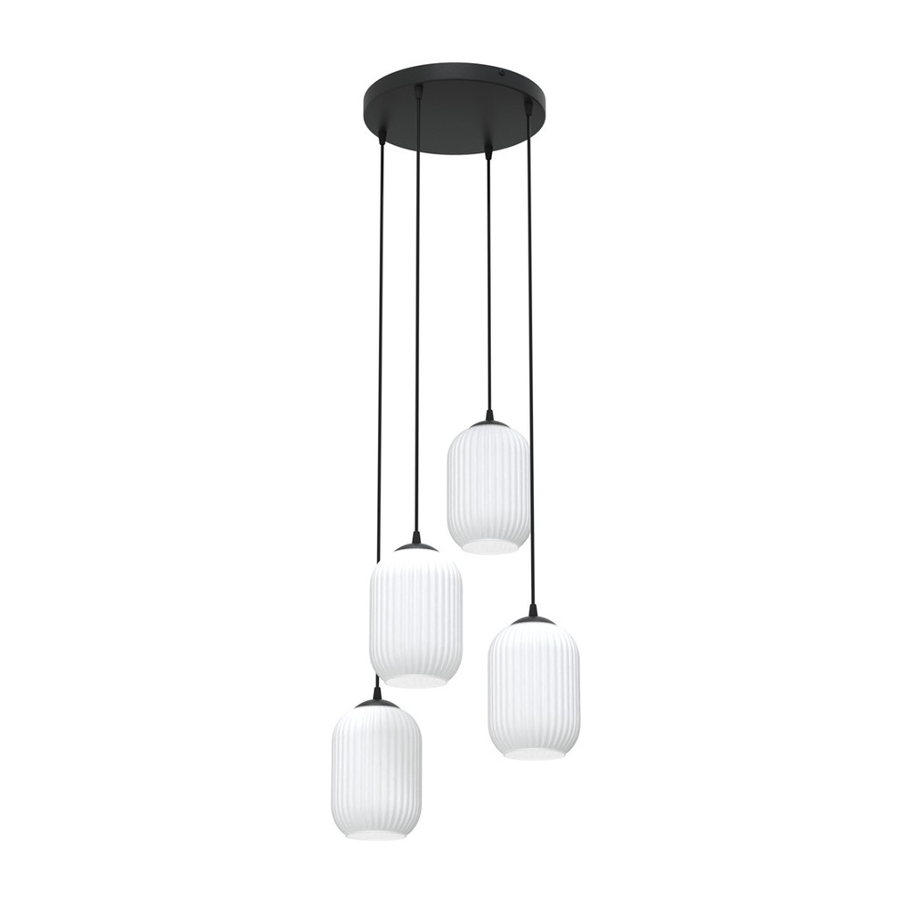 Lampe suspendue VERDI 4PREM BL