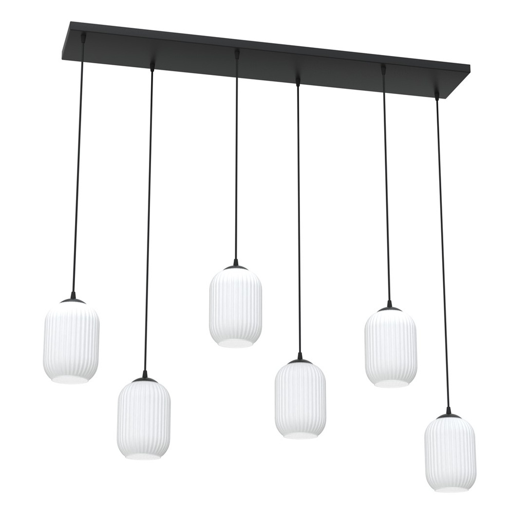 Lampe suspendue VERDI 6 BL