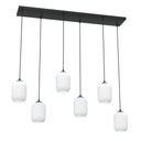 Lampe suspendue VERDI 6 BL