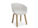 Chaise enveloppante en polypropylène Ego