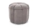 Pouf Tup en tissu avec rangement et forme de fleur stylisée