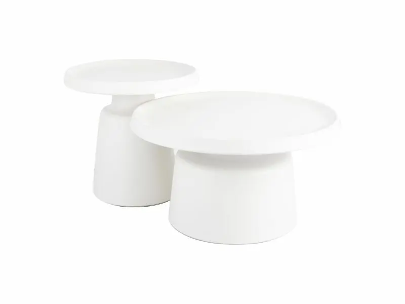 Ensemble de tables basses design et minimalistes Rodos