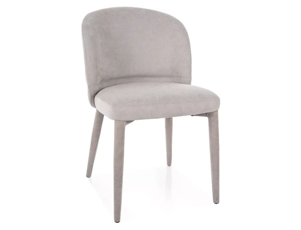 Chaise design Tino en tissu Wind