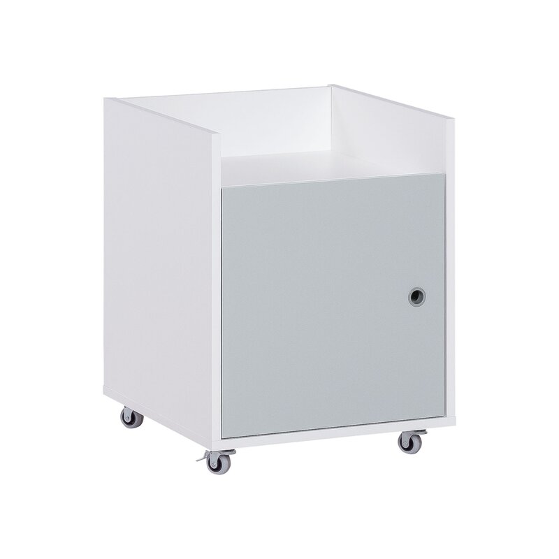 Caisson de bureau Concept à deux étagères et roulettes