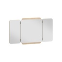 Miroir triptyque OMM - miroir de coiffeuse d'inspiration Japandi