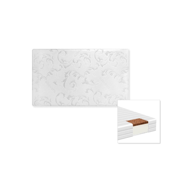 Matelas Oscar 140x70 cm en mousse et fibre de noix de coco