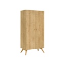 Armoire Nature à deux portes - design scandinave