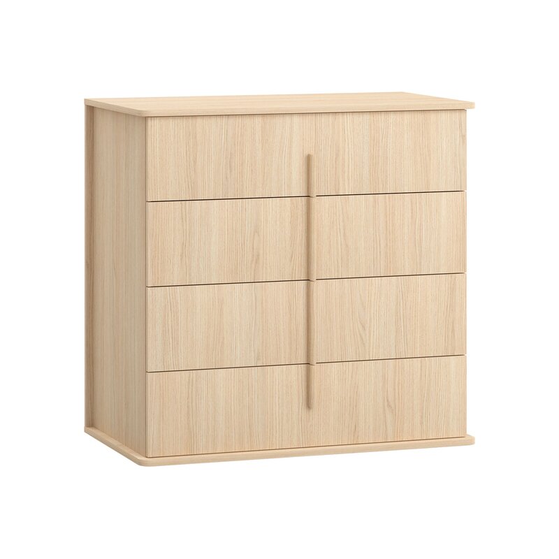 Commode OMM - commode style Japandi à quatre tiroirs