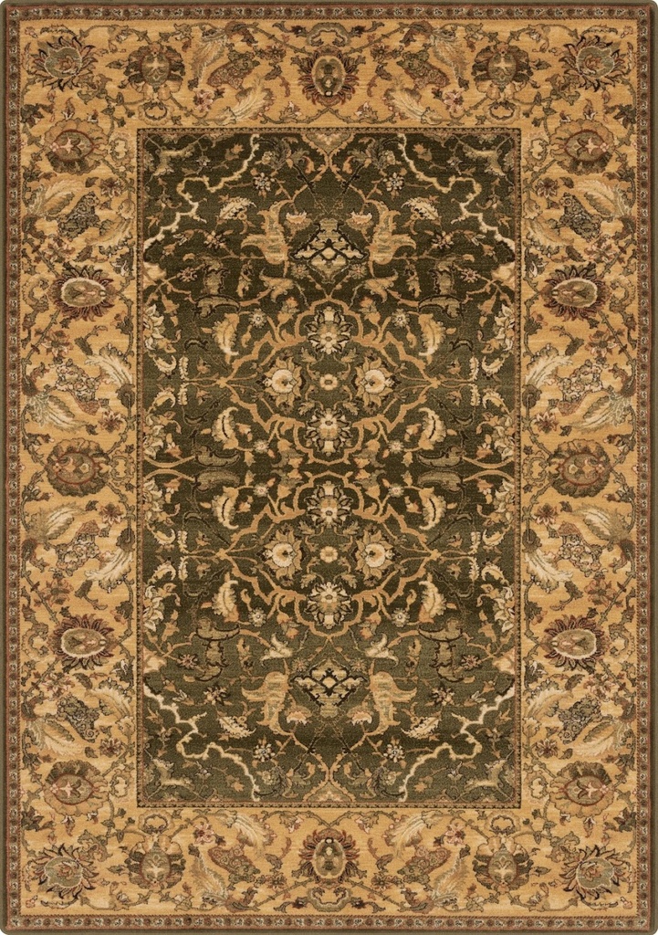 Tapis en laine AGNUS HETMAN olive