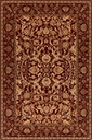 Tapis en laine AGNUS STOLNIK rouge rubis