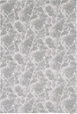 Tapis en laine AGNUS-B ALFRED gris platine à motif marbré