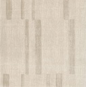 Tapis carré en laine AGNUS-B BRUSH LINES beige, style contemporain avec lignes cassées et effet texturé 
