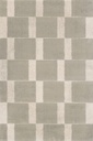 Tapis en laine AGNUS-B Pavement gris - motif géométrique moderne