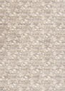 Tapis en laine AGNUS-B ROSALIA beige à motif floral romantique et naturel
