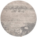 Tapis rond en laine CALISIA-B BRAN beige