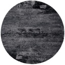 Tapis rond en laine CALISIA-B BRAN gris