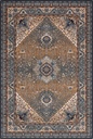 Tapis en laine ISFAHAN ARETUZA émeraude d'inspiration orientale