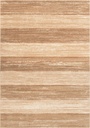 Tapis en laine ISFAHAN BETTINA beige clair, motif rayé contemporain