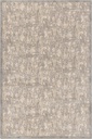 Tapis en laine ISFAHAN JULIUS beige, motif texturé contemporain