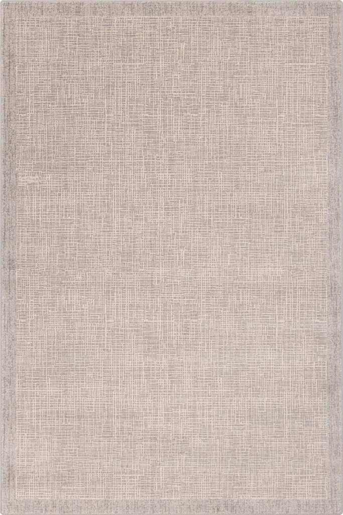 Tapis en laine ISFAHAN TITUS beige à effet tissage texturé minimaliste