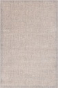 Tapis en laine ISFAHAN TITUS beige à effet tissage texturé minimaliste