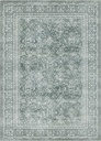 Tapis synthétique LIDA HERMAN malachite - tapis vert de style vintage oriental
