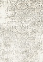 Tapis synthétique LUSH-B Skraut perle - motif vintage patiné
