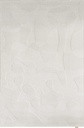 Tapis contemporain en laine texturée MORPHIC BOTANICA gris clair