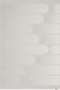 Tapis en laine NOBLE Milo gris - motif géométrique contemporain