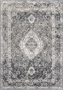 Tapis synthétique SENSI Diki gris - motif oriental vintage