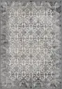 Tapis synthétique SENSI Laden gris - motif oriental patiné