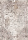 Tapis synthétique SENSI Slatina beige clair - motif ornemental effet patiné