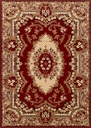 Tapis synthétique STANDARD Krolewski S rouge foncé - 