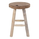 Tabouret Badia en teck