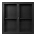 Vitrine suspendue Brisbane noire