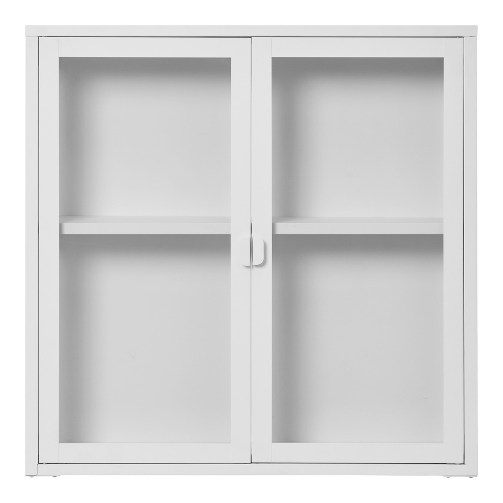 Vitrine suspendue Brisbane blanche 