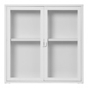 Vitrine suspendue Brisbane blanche 