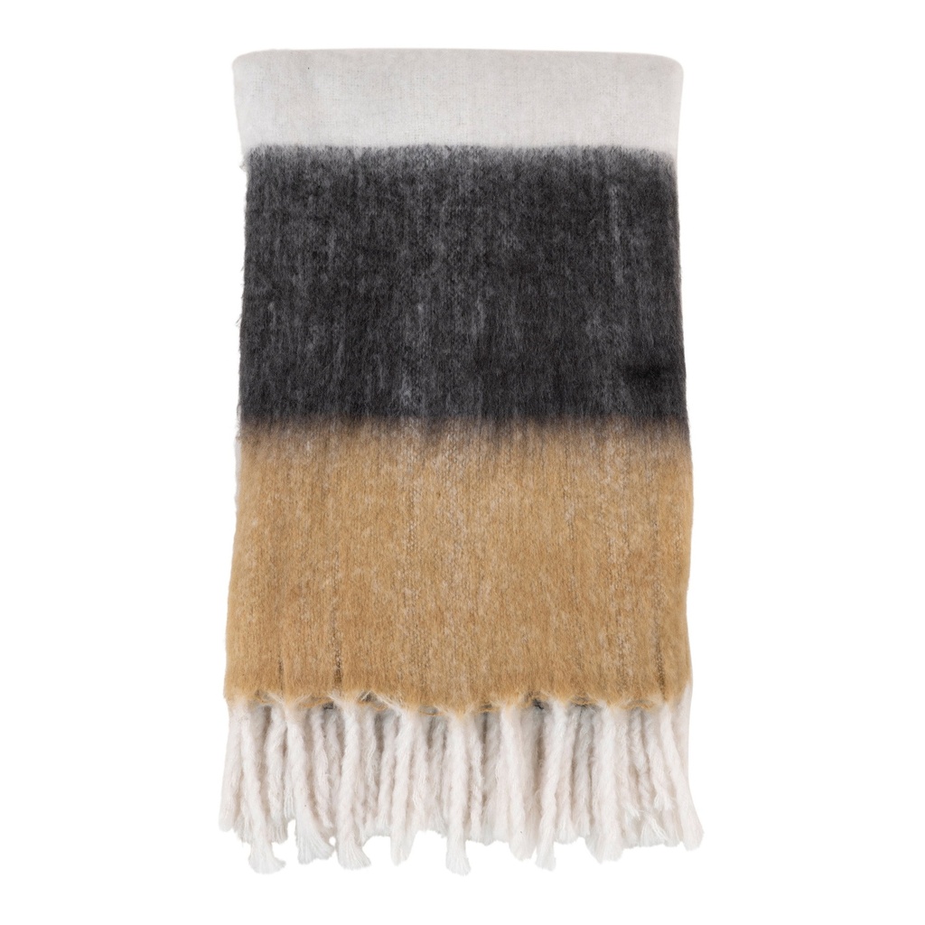 Plaid Sintra tricolore en laine 