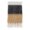 Plaid Sintra tricolore en laine 