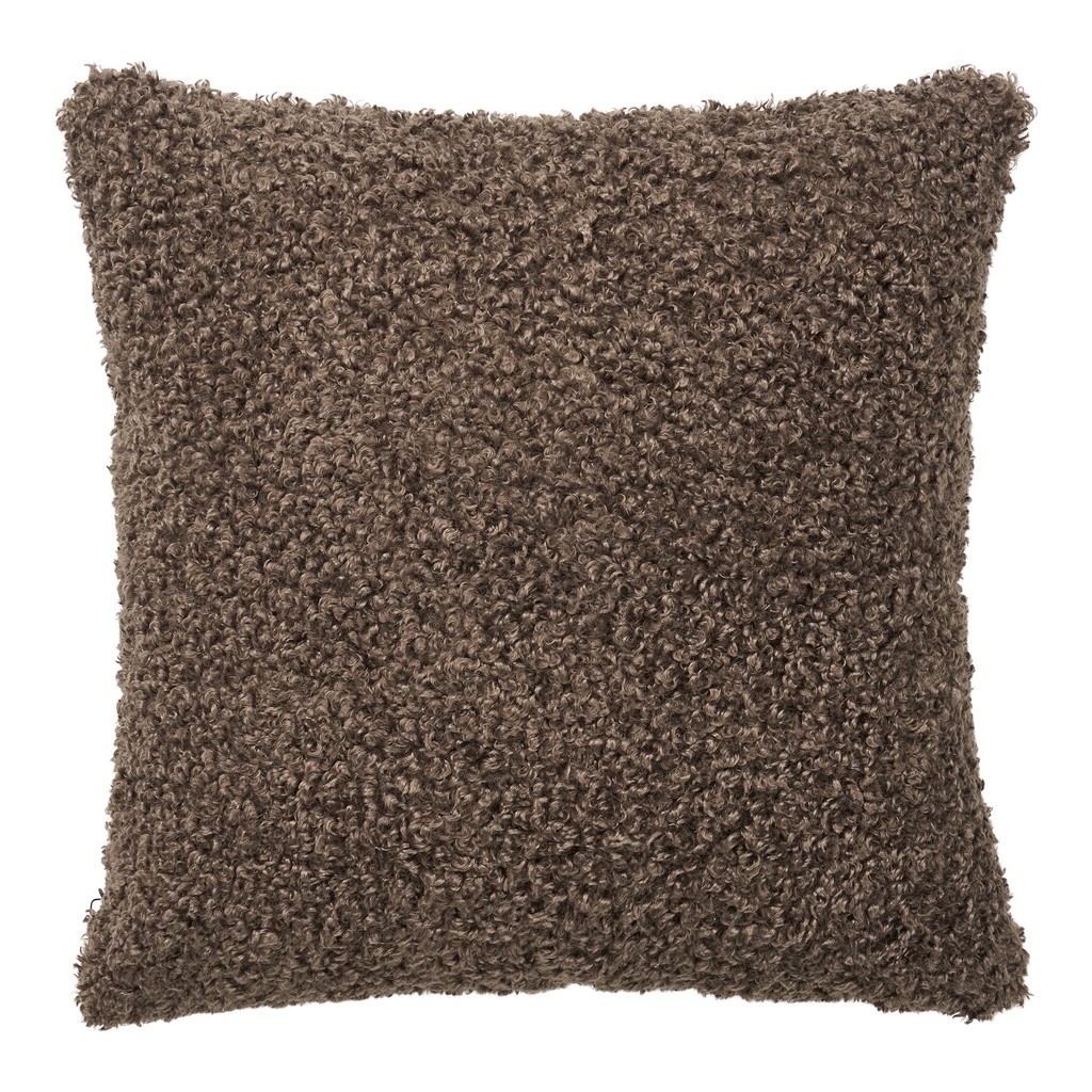 Coussin Tavira en tissu bouclé