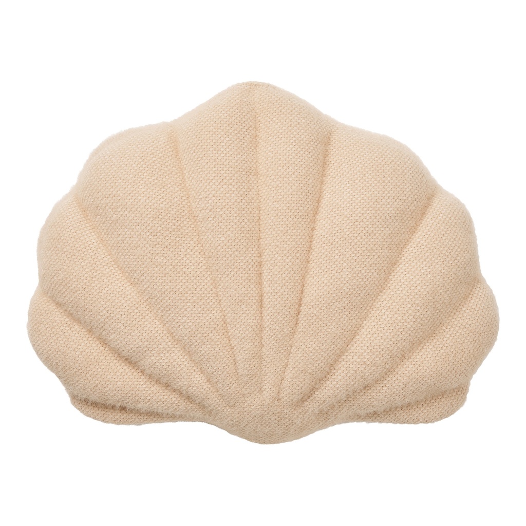 Coussin coquillage Darling beige